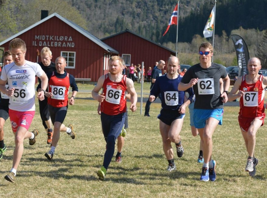 Tidsskjema terrengløp